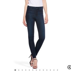 Mott & Bow hi-rise skinny dark jeans